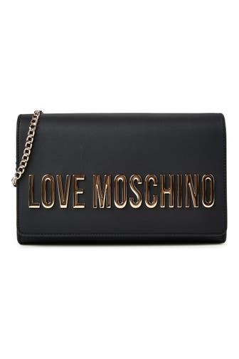 LOVE MOSCHINO Umhängetasche nero-gold