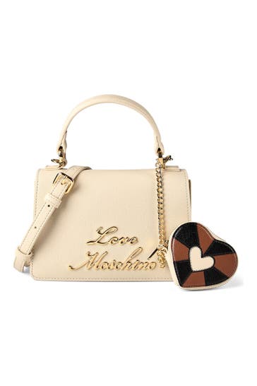 LOVE MOSCHINO Umhängetasche ivory