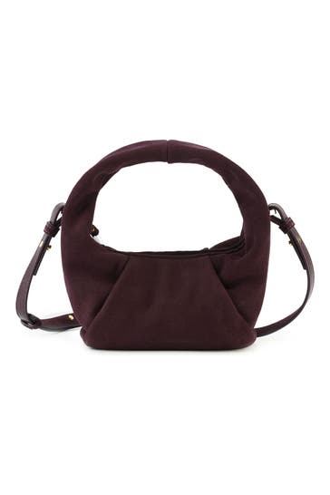 LES VISIONNAIRES Handtasche aubergine