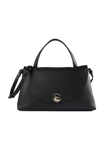 COCCINELLE Umhängetasche noir-cognac