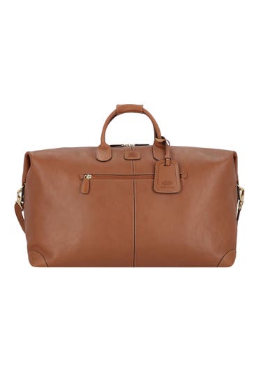 BRIC'S Weekender cognac