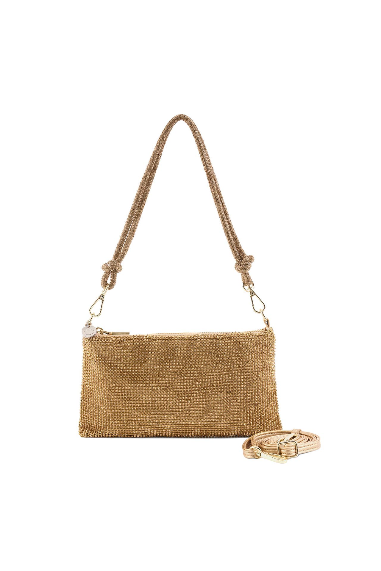 SEIDENFELT Handtasche gold, Bild 1