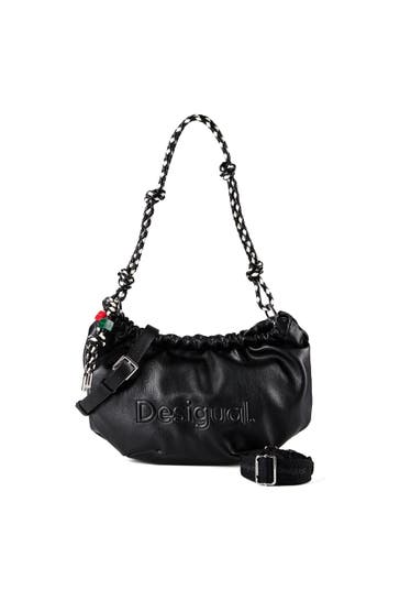 DESIGUAL Umhängetasche black