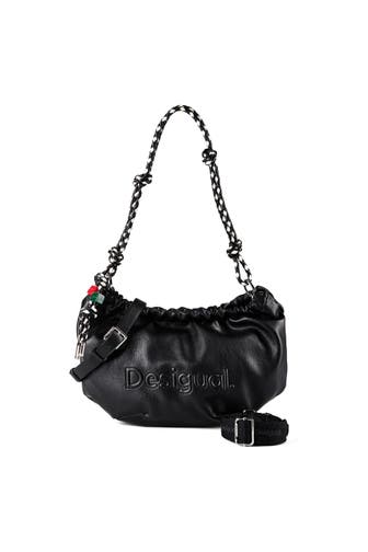 DESIGUAL Umhängetasche black