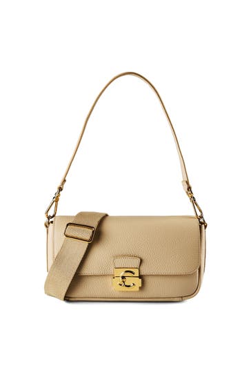 COCCINELLE Umhängetasche sandshell