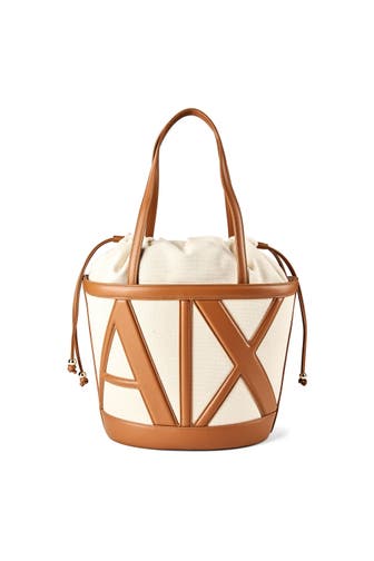 ARMANI EXCHANGE Shopper natur camel