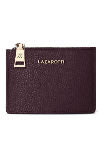 LAZAROTTI Geldbörse burgundy