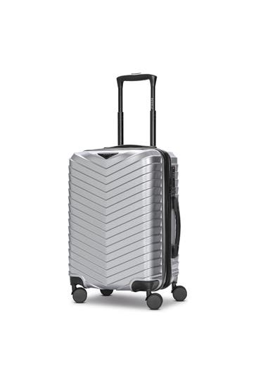 REDOLZ Koffer metallic-silver shiny