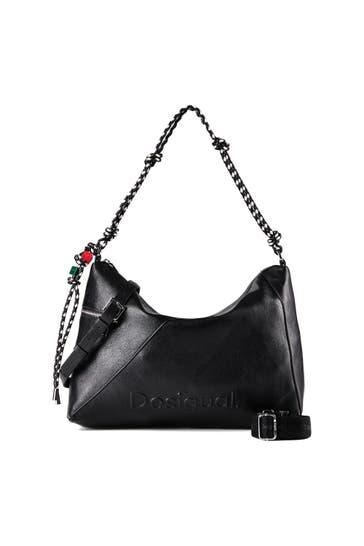 DESIGUAL Umhängetasche black
