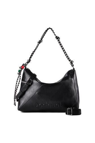 DESIGUAL Umhängetasche black