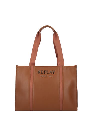 REPLAY Shopper caramel cafe