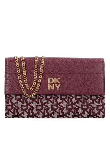 DKNY Geldbörse aged wine-garnet