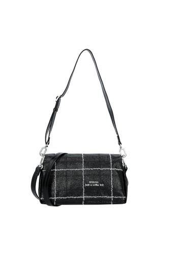 DESIGUAL Umhängetasche schwarz