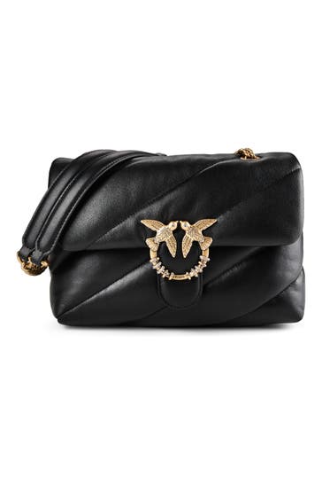 PINKO Umhängetasche nero-antique gold