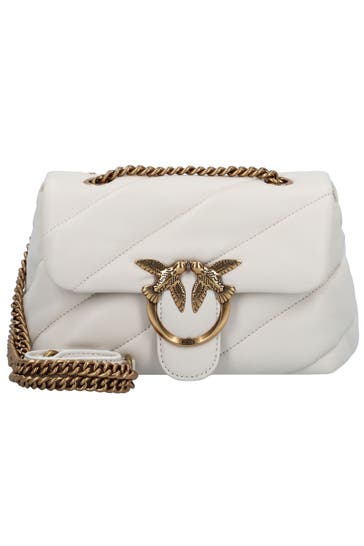 PINKO Umhängetasche white