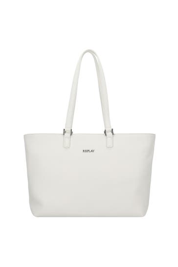 REPLAY Shopper opt white