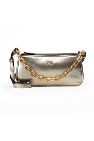 PINKO Handtasche oro-matt gold