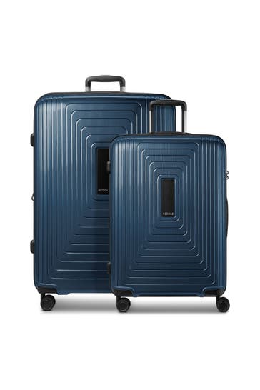 REDOLZ Koffer dark blue metallic