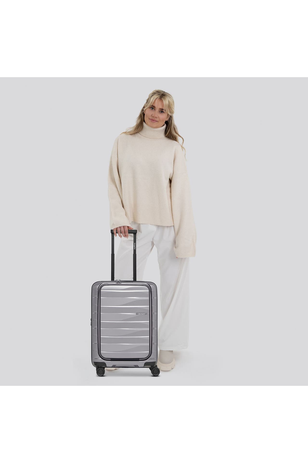 BERGPFEIL Koffer arctic silver metallic, Bild 1