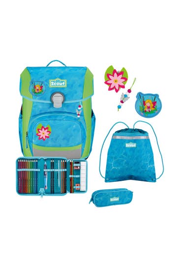 SCOUT Neo Schulranzen-Set 4-teilig