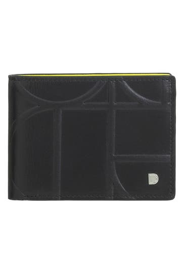 DUDU Geldbörse black-bright yellow