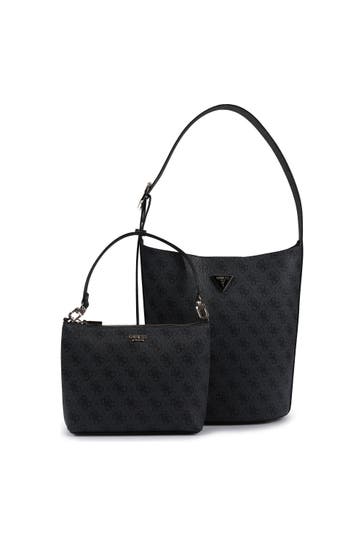 GUESS Handtasche coal logo