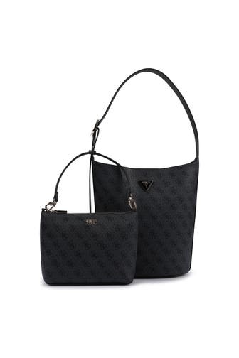 GUESS Handtasche coal logo