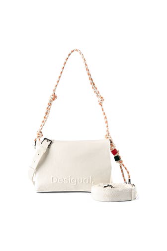 DESIGUAL Umhängetasche white