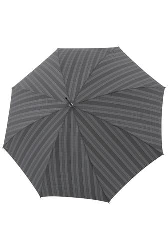 DOPPLER MANUFAKTUR Regenschirm grau karo