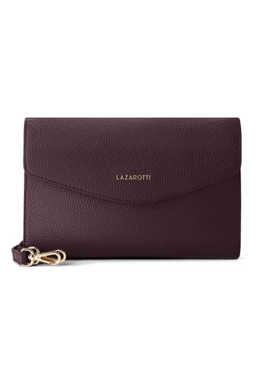 LAZAROTTI Handtasche burgundy