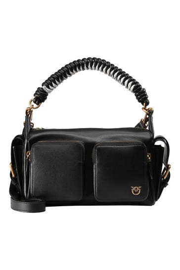PINKO Handtasche nero-antique gold