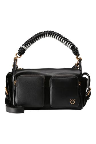 PINKO Handtasche nero-antique gold