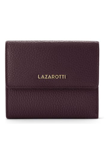 LAZAROTTI Geldbörse burgundy