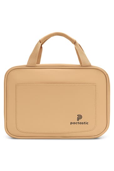 PACTASTIC Kulturbeutel beige