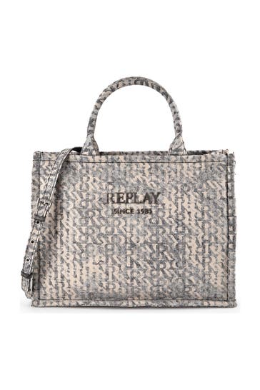 REPLAY Handtasche washed black-birch
