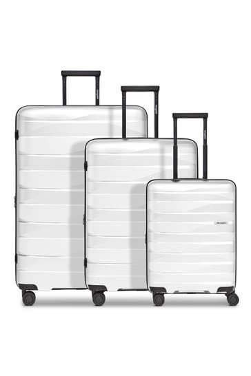 BERGPFEIL Kofferset ice white metallic