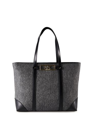 ARMANI EXCHANGE Shopper black