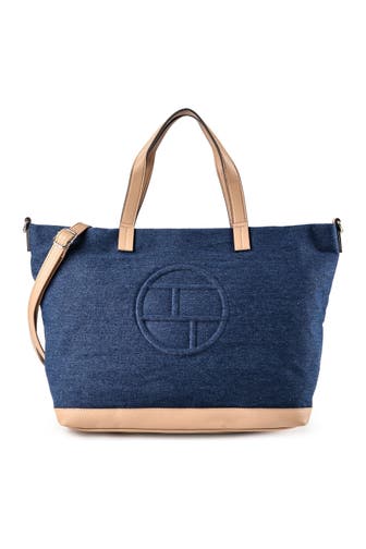 TOM TAILOR Umhängetasche denim blue