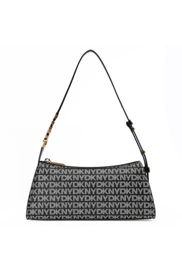 DKNY Handtasche black logo- black