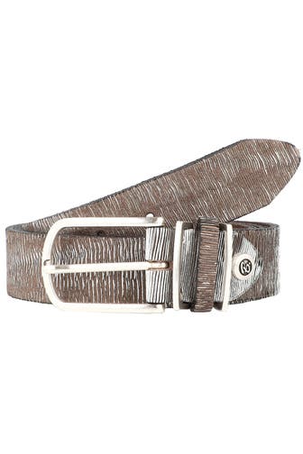 B.BELT Gürtel silbermetallic