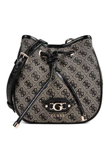 GUESS Umhängetasche black logo