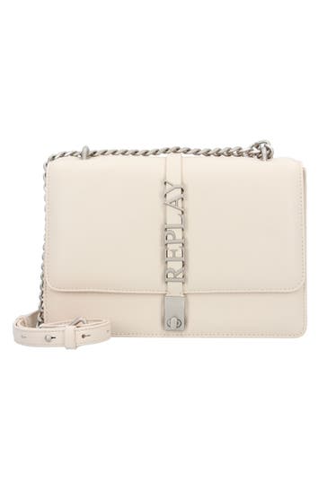 REPLAY Umhängetasche dirty white