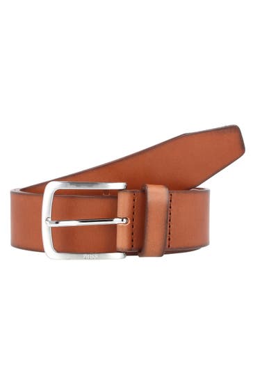 BOSS Business-Gürtel medium brown