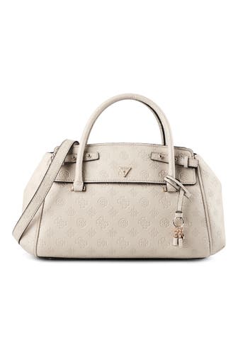 GUESS Umhängetasche light taupe logo