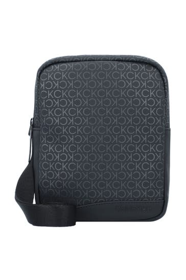 CALVIN KLEIN Umhängetasche black uv mono