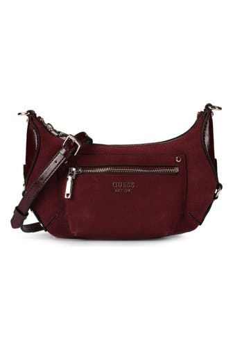 GUESS Umhängetasche burgundy