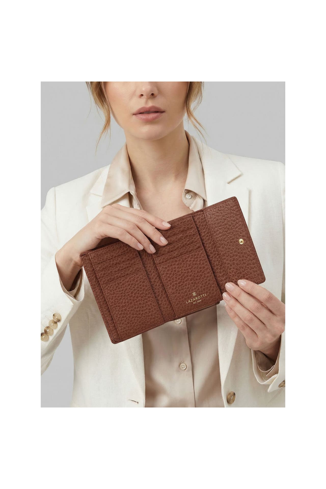 LAZAROTTI Geldbörse brown, Bild 1