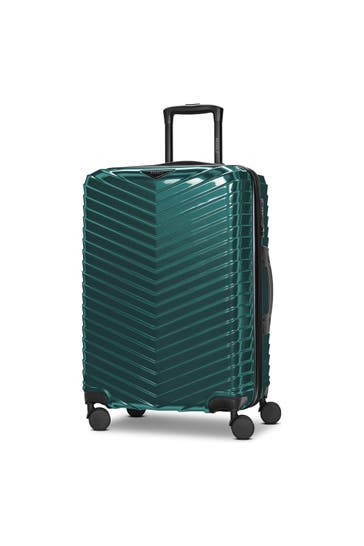 REDOLZ Koffer metallic-green shiny