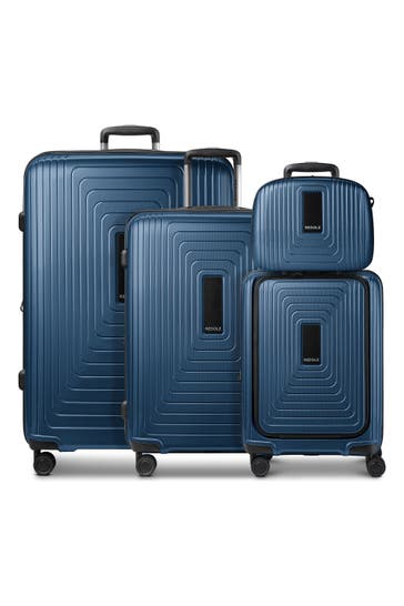 REDOLZ Koffer dark blue metallic