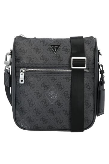 GUESS Umhängetasche black-white
